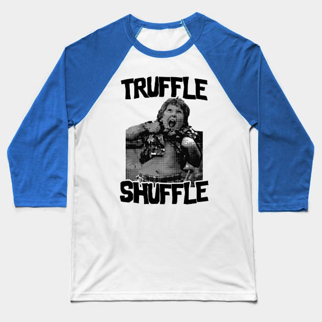 Truffle Shuffle Baseball T-Shirt by kancreg